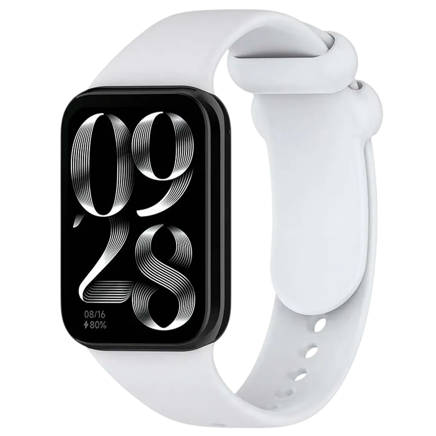 Correa Xiaomi Mi Smart Band 9 Pro / Band 8 Pro / Redmi Watch 4 / Redmi Watch 5 / Redmi Watch 6 / Xiaomi Smart Band 10 Pro Silicona Gris Claro 1