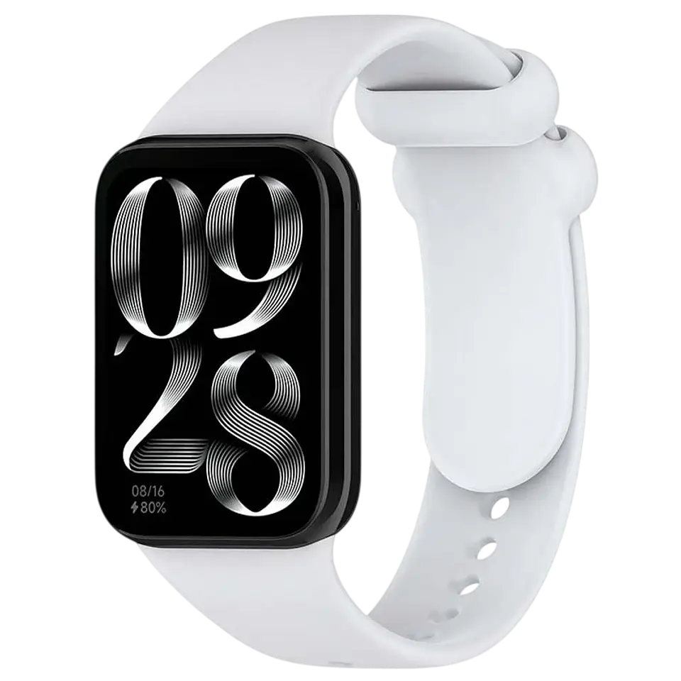 Correa Xiaomi Mi Smart Band 9 Pro / Band 8 Pro / Redmi Watch 4 / Redmi Watch 5 / Redmi Watch 6 / Xiaomi Smart Band 10 Pro Silicona Gris Claro 1