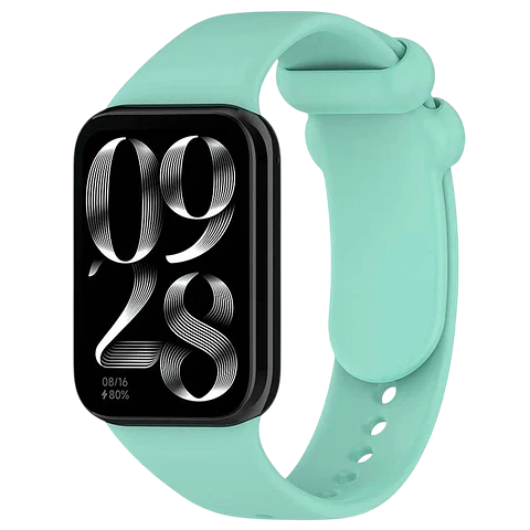 Correa Xiaomi Mi Smart Band 9 Pro / Band 8 Pro / Redmi Watch 4 / Redmi Watch 5 / Redmi Watch 6 / Xiaomi Smart Band 10 Pro Silicona Turquesa