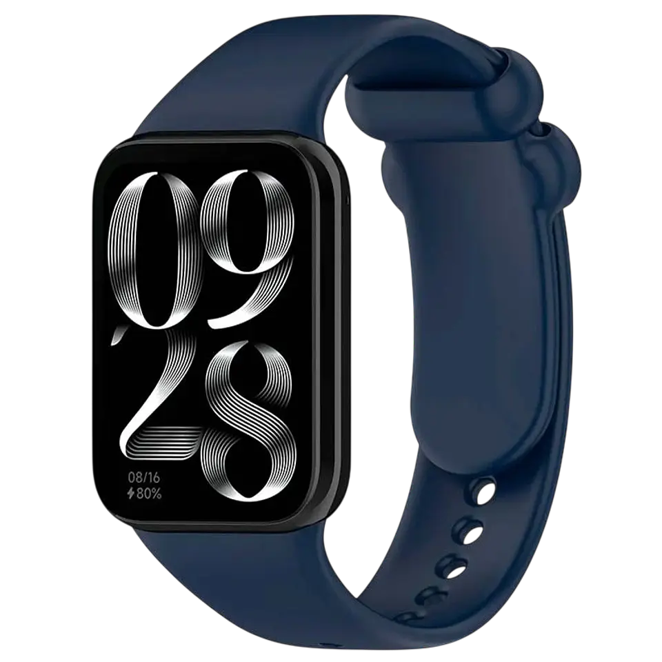 Correa Xiaomi Mi Smart Band 9 Pro / Band 8 Pro / Redmi Watch 4 / Redmi Watch 5 / Redmi Watch 6 / Xiaomi Smart Band 10 Pro Silicona Azul Marino 1