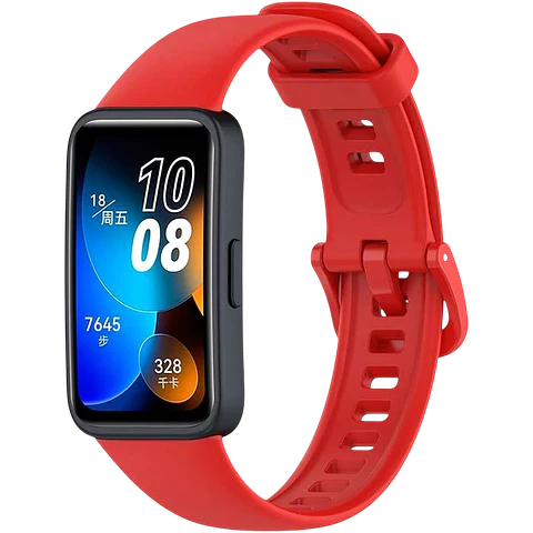 Correa Huawei Band 8 / Huawei Band 9 / Honor Band 9 Silicona Rojo
