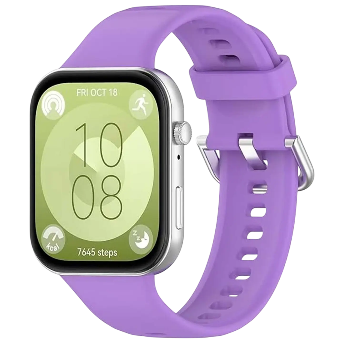 Correa de silicona Huawei Watch Fit 3 Morado 1
