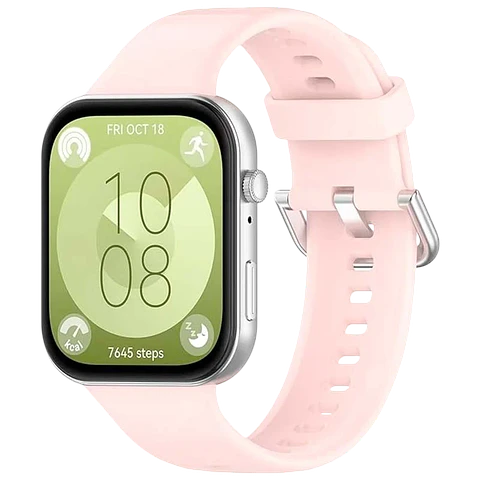 Correa de silicona Huawei Watch Fit 3 Rosa