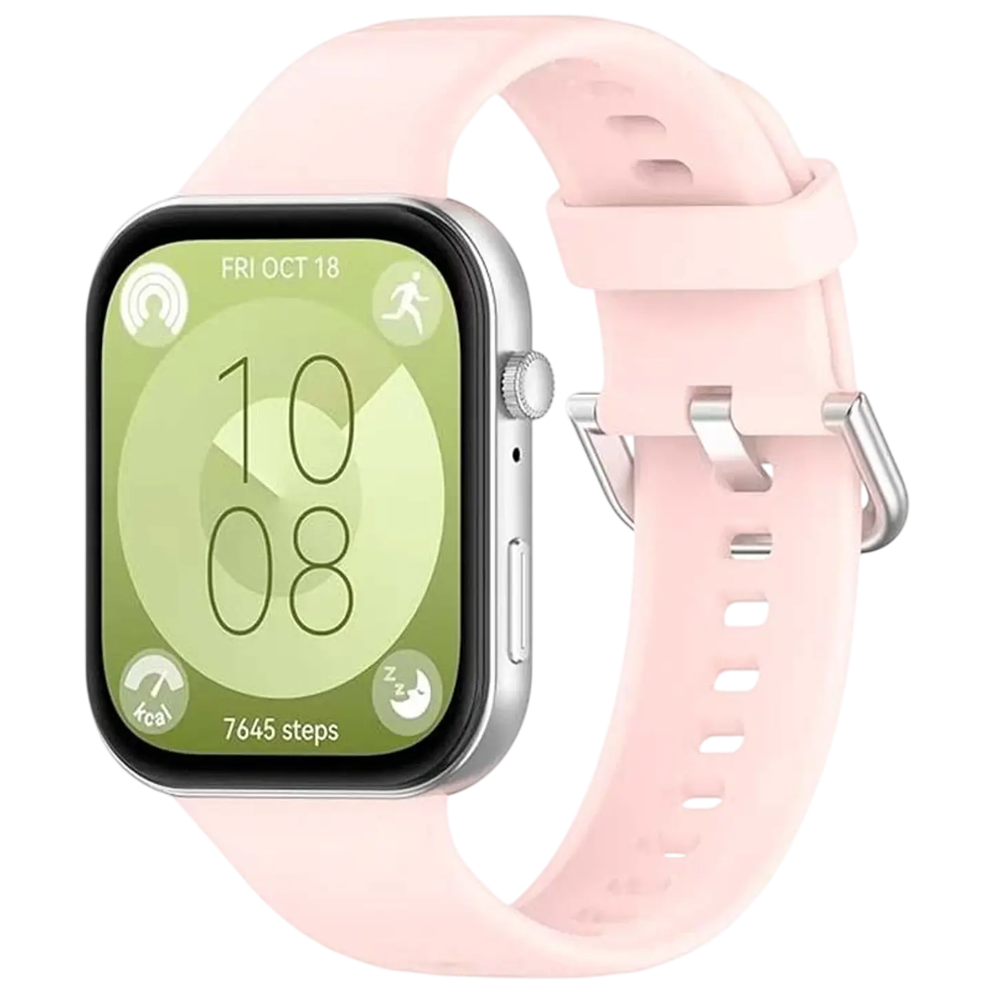 Correa de silicona Huawei Watch Fit 3 Rosa 1