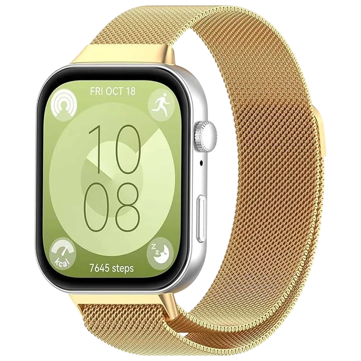 Correa Milanesa Magnética Huawei Watch Fit 3 Dorado 1