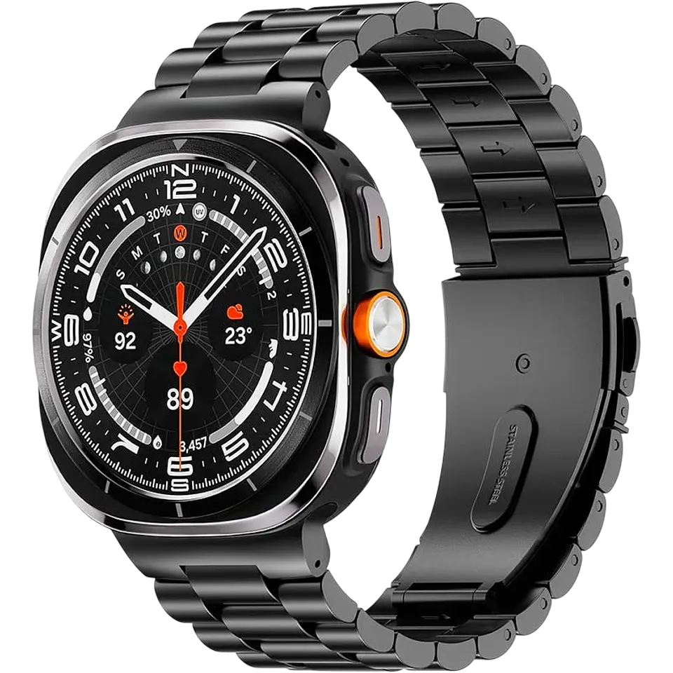 Correa Metal Eslabones Samsung Galaxy Watch Ultra Negro 1