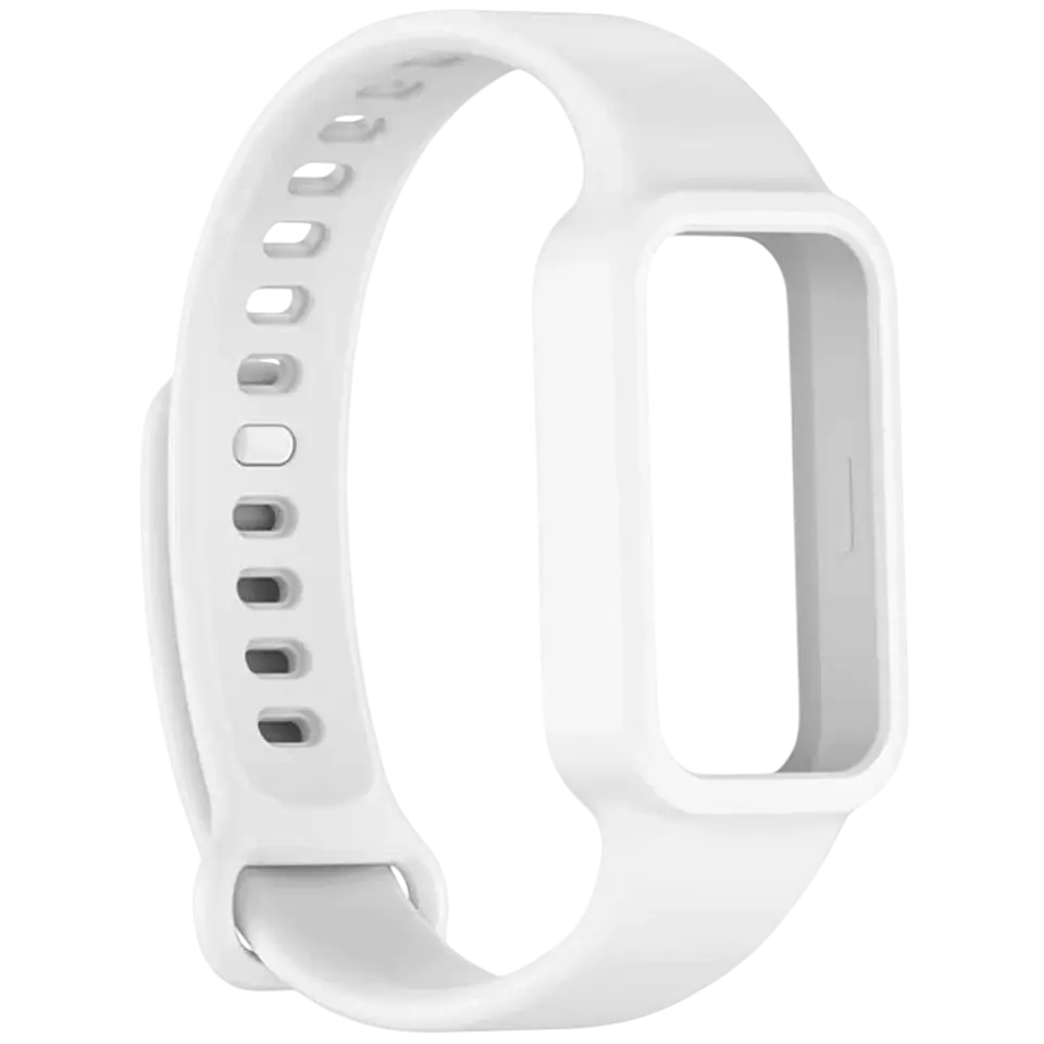 Correa de silicona Xiaomi Mi Smart Band 9 Active / Redmi Smart Band 3 Blanco 1