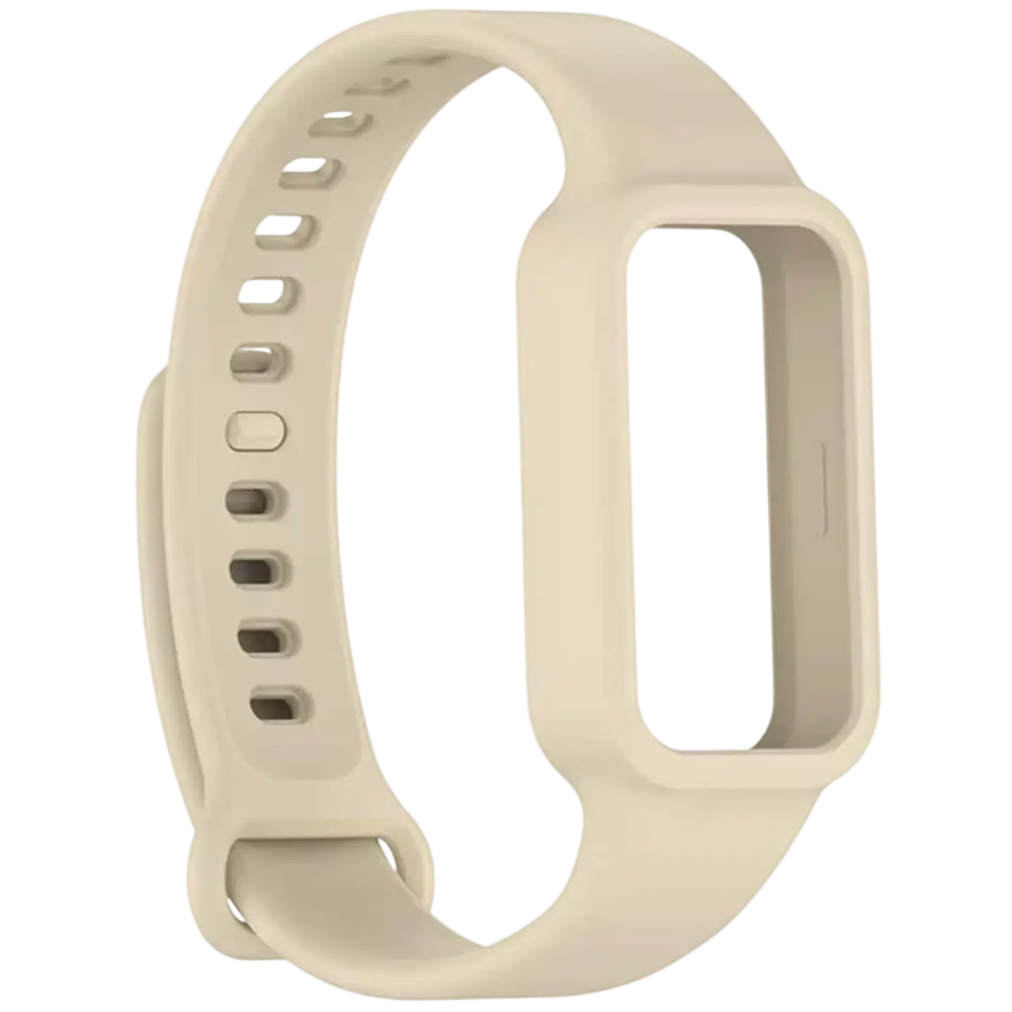 Correa de silicona Xiaomi Mi Smart Band 9 Active / Redmi Smart Band 3 Marfil 1