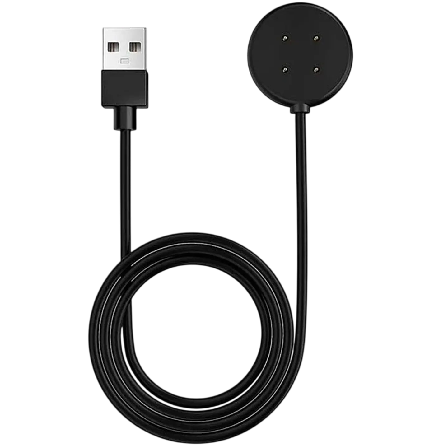 Cargador para Google Pixel Watch 3 / Pixel Watch 2 / Fitbit Versa 4 / Versa 3 Negro USB-A Compatible 1