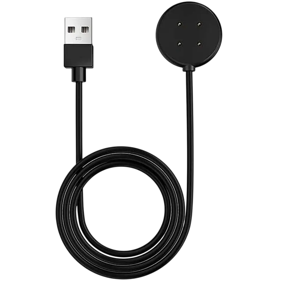 Cargador para Google Pixel Watch 3 / Pixel Watch 2 / Fitbit Versa 4 / Versa 3 Negro USB-A Compatible 1