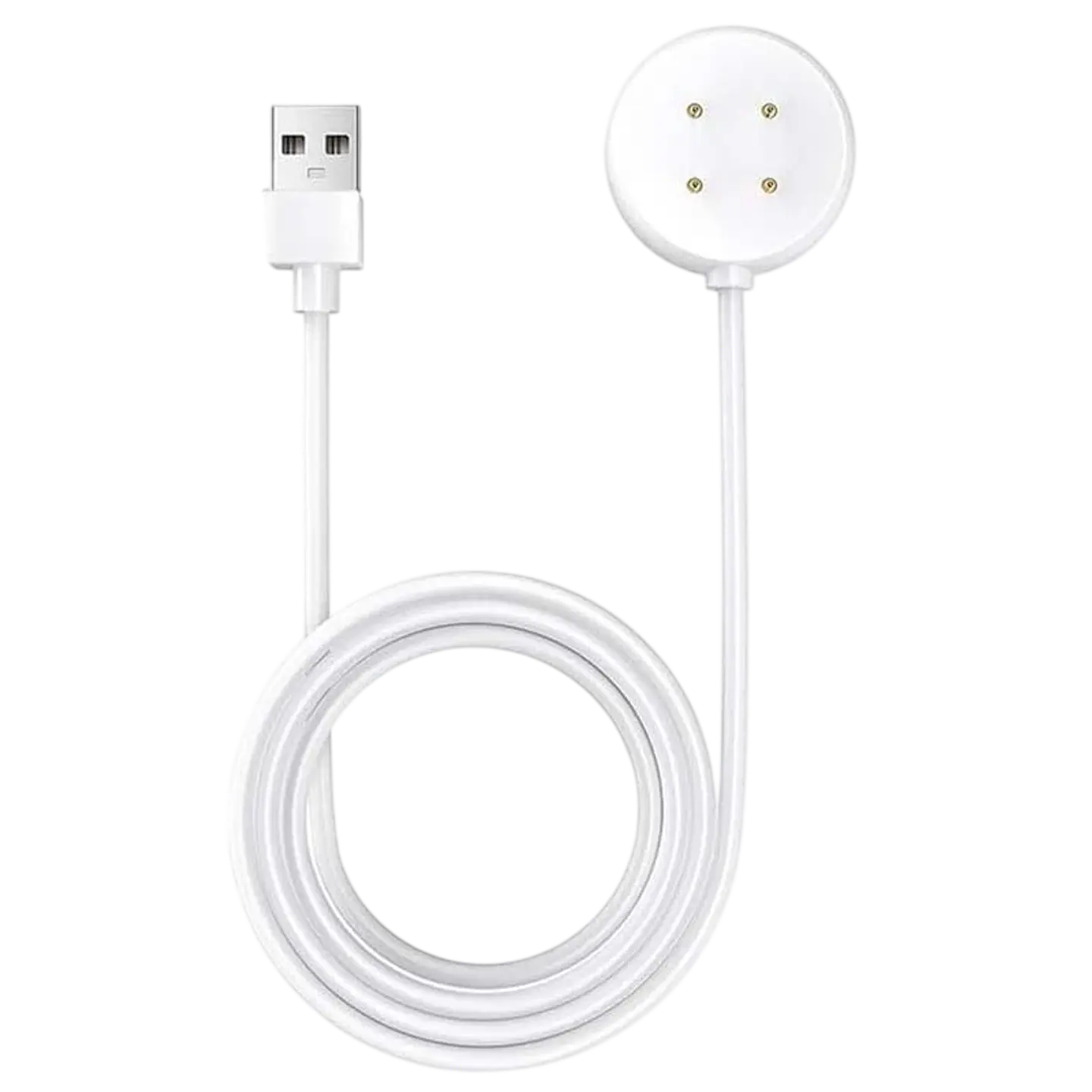 Cargador para Google Pixel Watch 3 / Pixel Watch 2 / Fitbit Versa 4 / Versa 3 Blanco USB-A Compatible 1