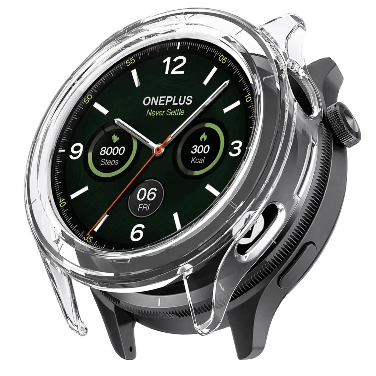 Funda PC + Cristal Templado Oneplus Watch 4 Transparente 1