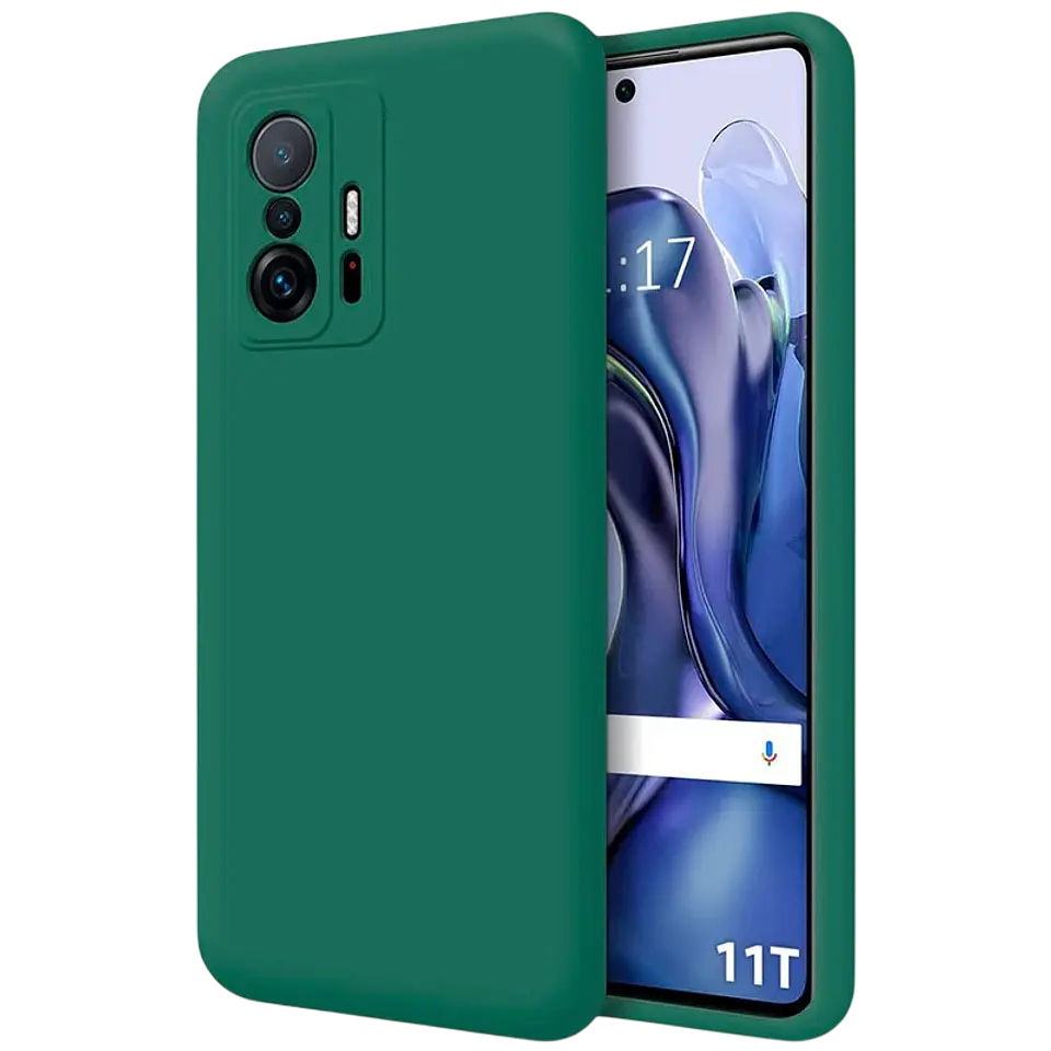 Funda Xiaomi 11T / 11T Pro Square Liquid Premium Verde 1