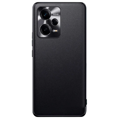 Funda de polipiel + TPU Xiaomi Redmi Note 12 Pro+ Negro