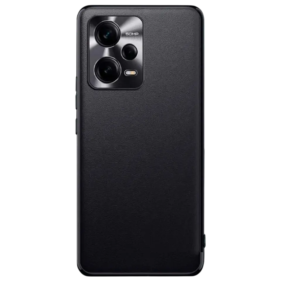 Funda de polipiel + TPU Xiaomi Redmi Note 12 Pro+ Negro 1