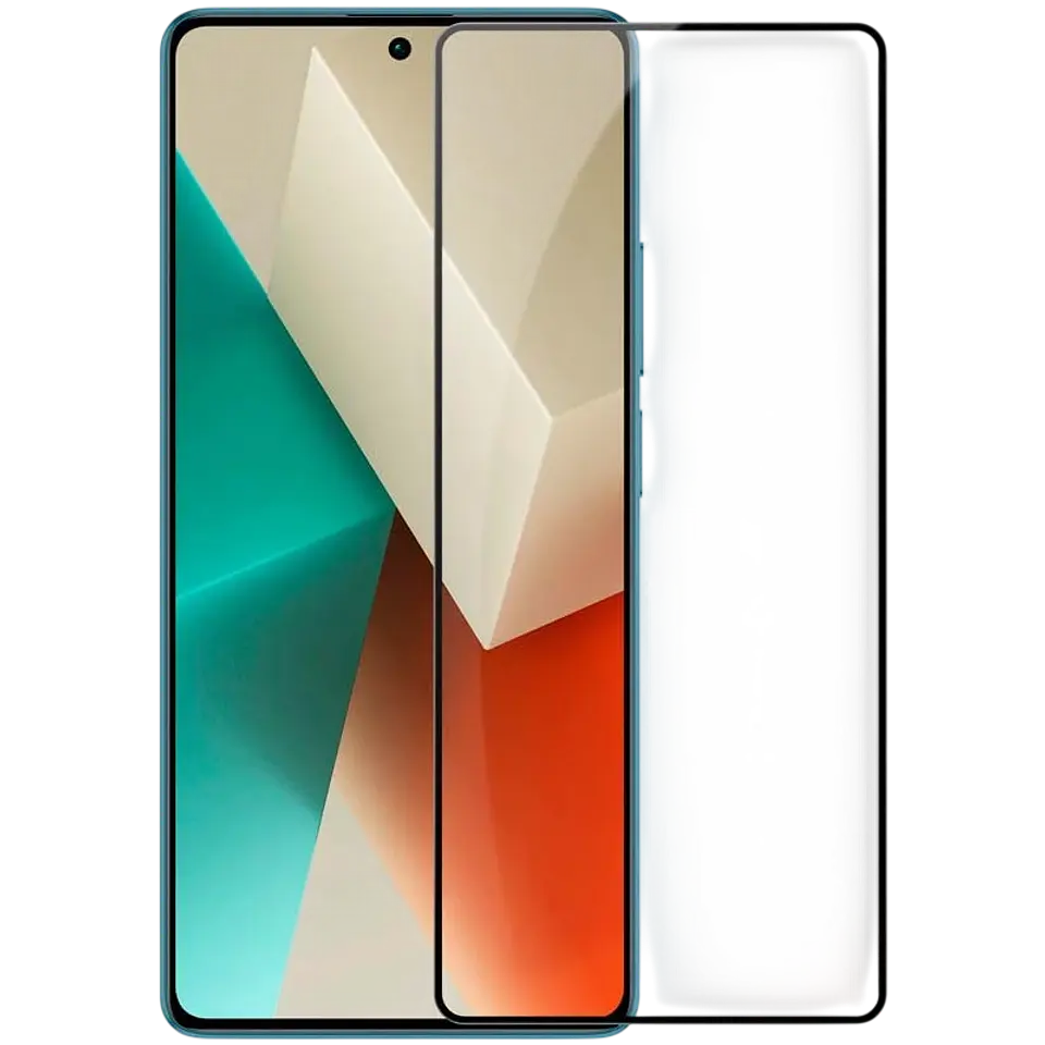 Protector de cristal templado Xiaomi Redmi Note 13 5G Full Screen 3D 1
