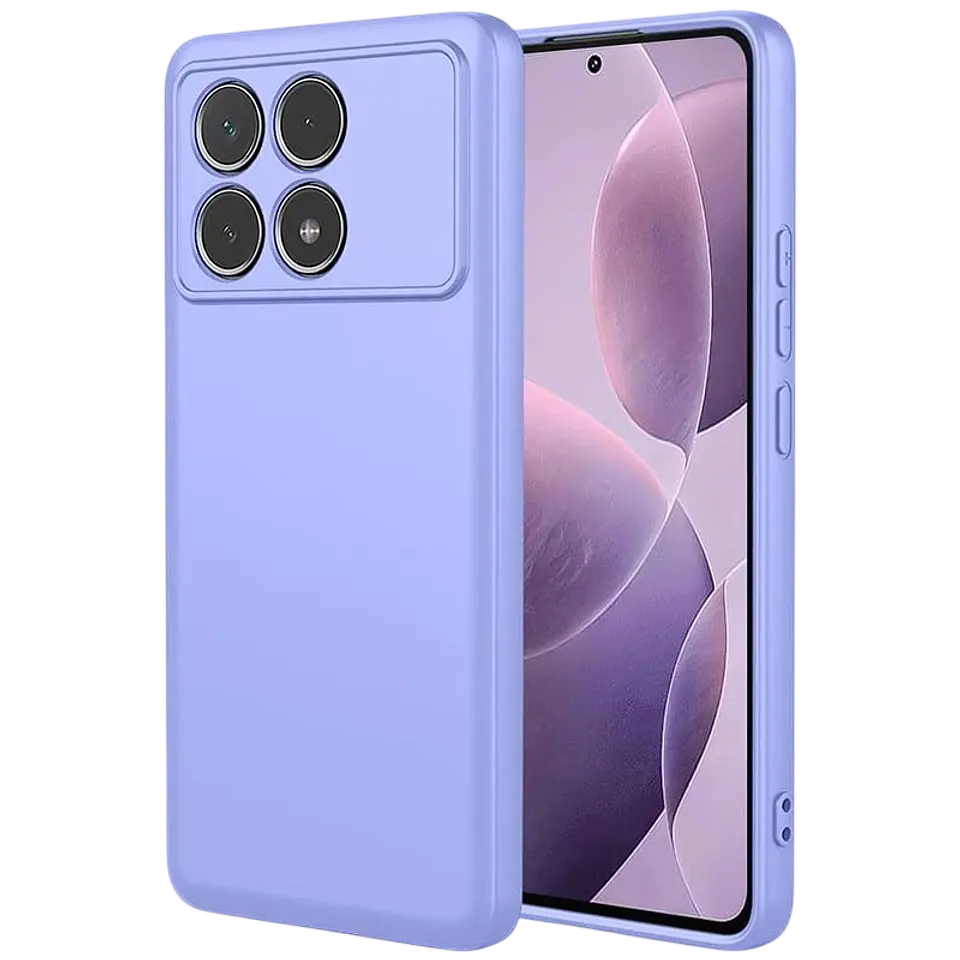 Funda Xiaomi Poco F6 Pro 5G Square Liquid Premium Lavanda 1