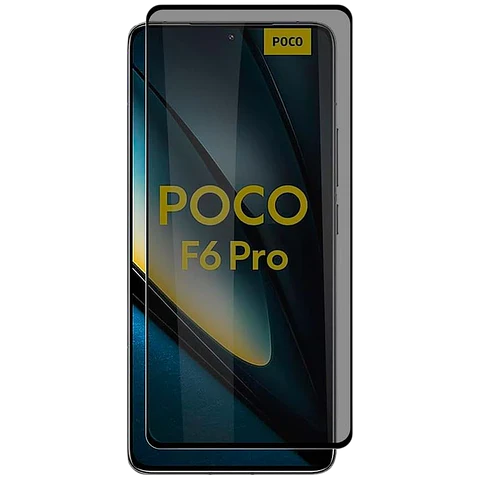 Protector de cristal templado Antiespía Xiaomi Poco F6 Pro 5G