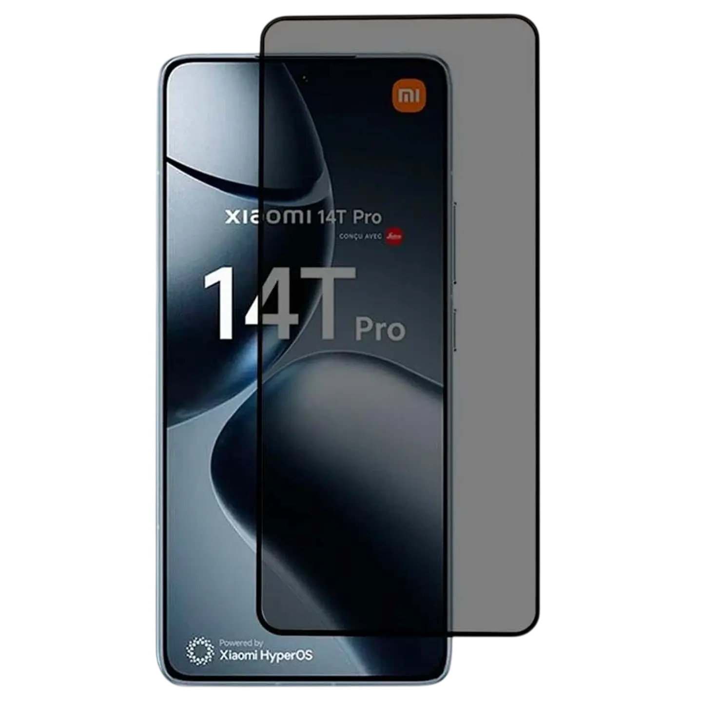 Protector de cristal templado Antiespía Xiaomi Poco X7 Pro / 14T / 14T Pro 1