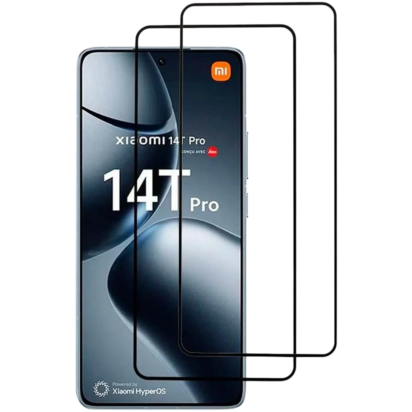 Pack x2 Protector de cristal templado Xiaomi Poco X7 Pro / 14T / 14T Pro Full Screen 3D 1