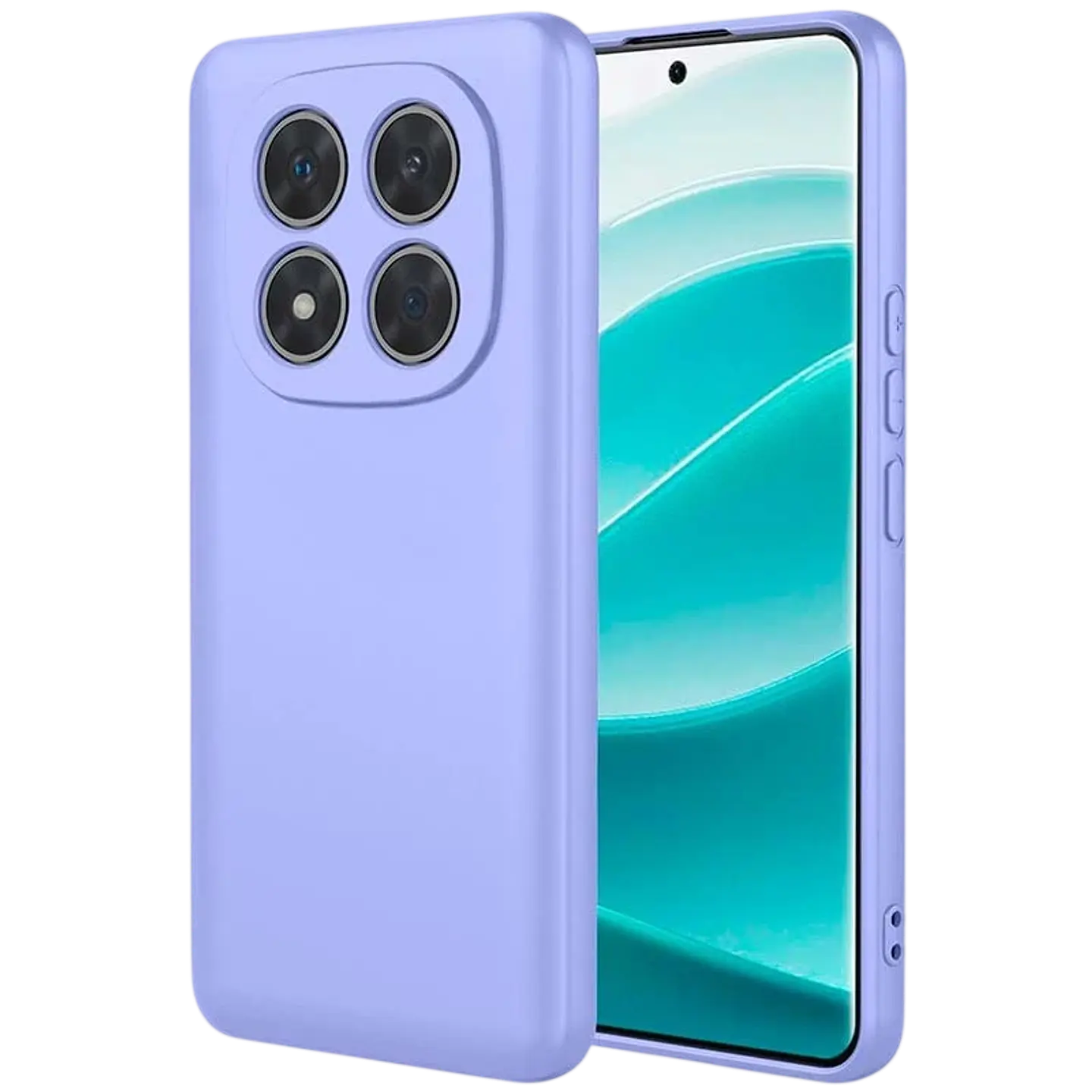 Funda Xiaomi Redmi Note 14 Pro 5G / Poco X7 5G Square Liquid Premium Lavanda 1