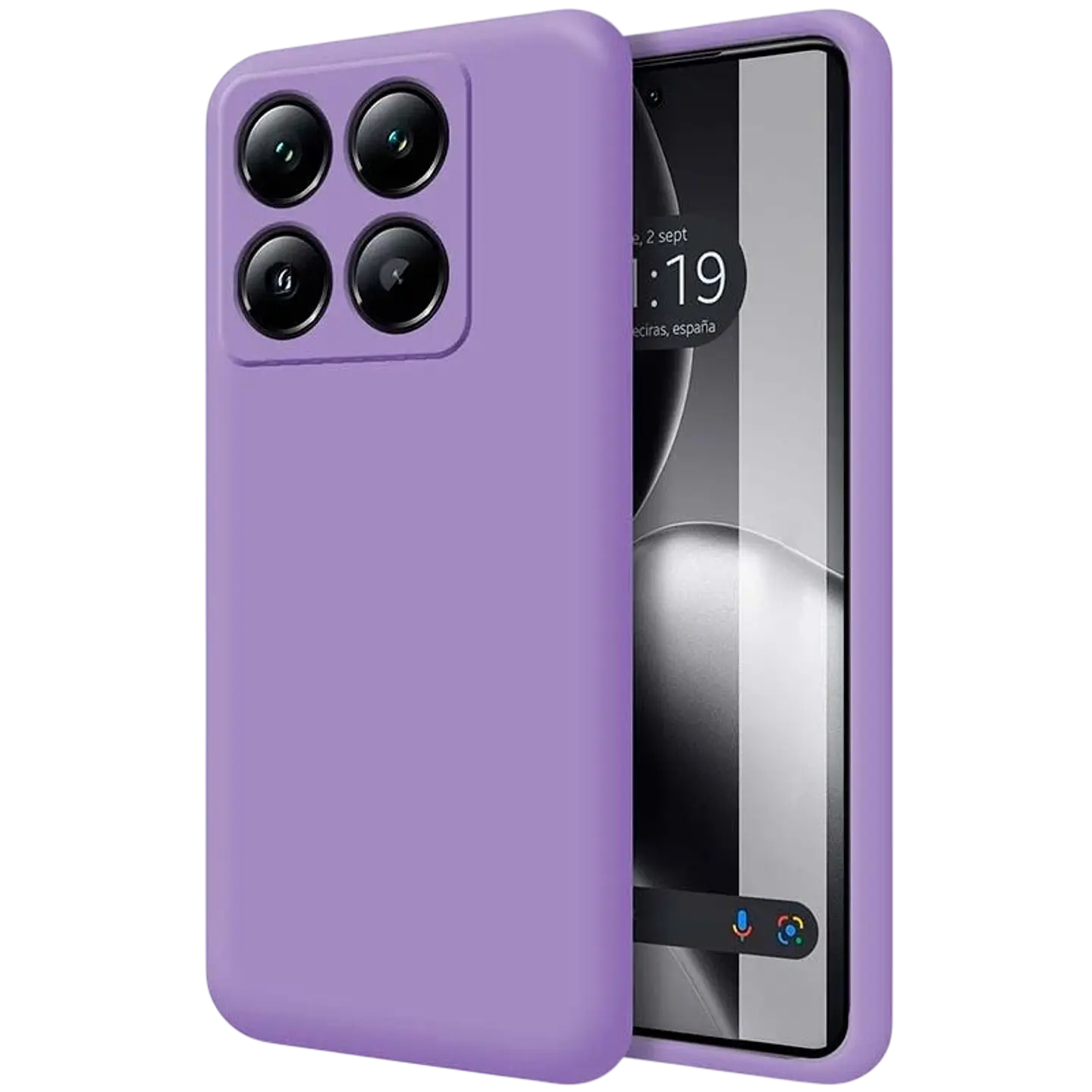 Funda Xiaomi 15 5G Square Liquid Premium Lavanda 1