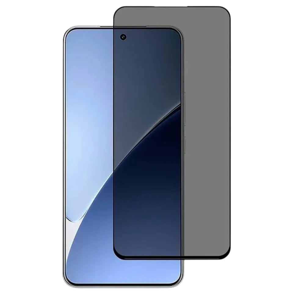 Protector de cristal templado Antiespía Xiaomi 15 Pro 5G 1