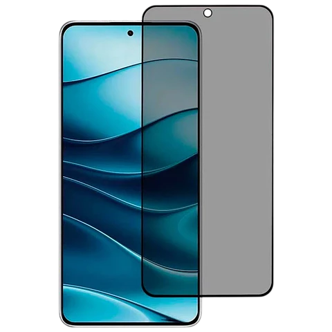 Protector de cristal templado Antiespía Xiaomi Redmi Note 14 5G / Note 14 4G