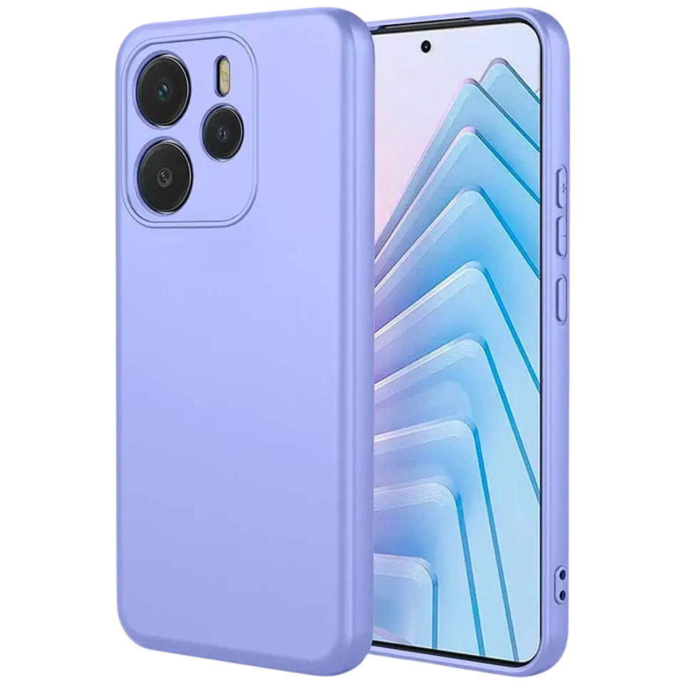 Funda Xiaomi Redmi Note 14 5G Square Liquid Premium Lavanda 1
