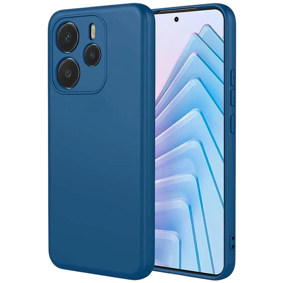 Funda Xiaomi Redmi Note 14 5G Square Liquid Premium Azul 1