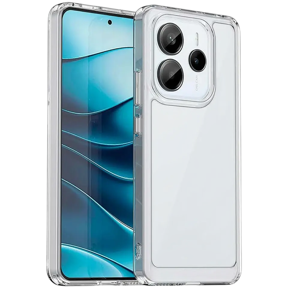 Funda Antigolpes Premium para Xiaomi Redmi Note 14 5G Acrílico Anti-Amarillo Transparente 1