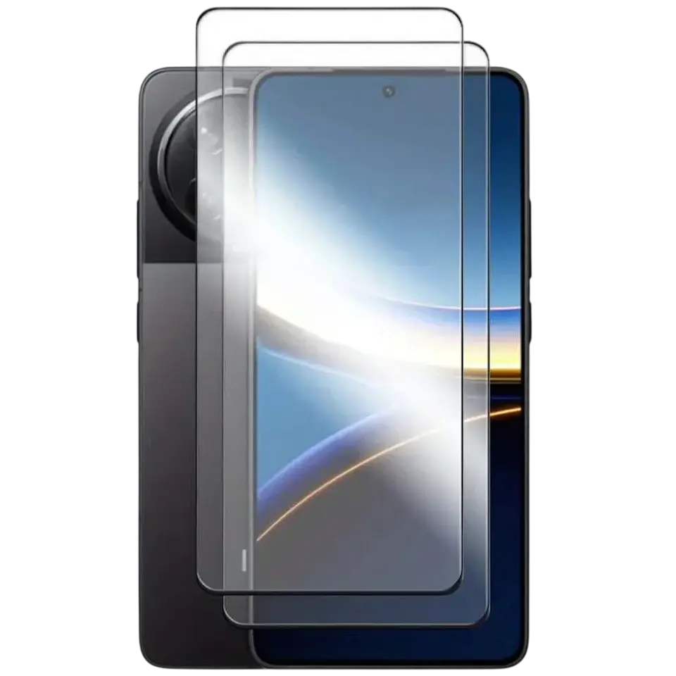 Pack x2 Protector de cristal templado  Xiaomi Poco F7 Ultra / Pro Full Screen 3D 1