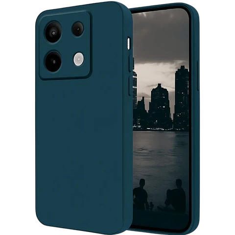 Funda Xiaomi Redmi Note 14S 4G Square Liquid Premium Azul