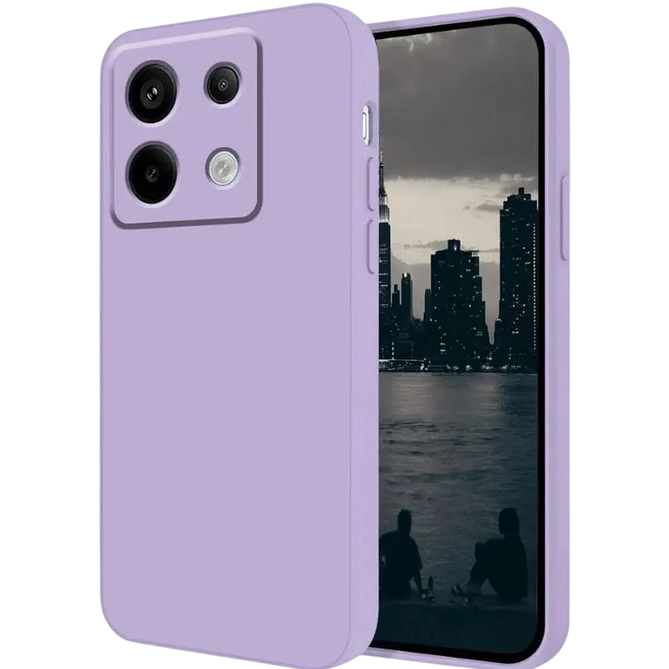 Funda Xiaomi Redmi Note 14S 4G Square Liquid Premium Lavanda 1