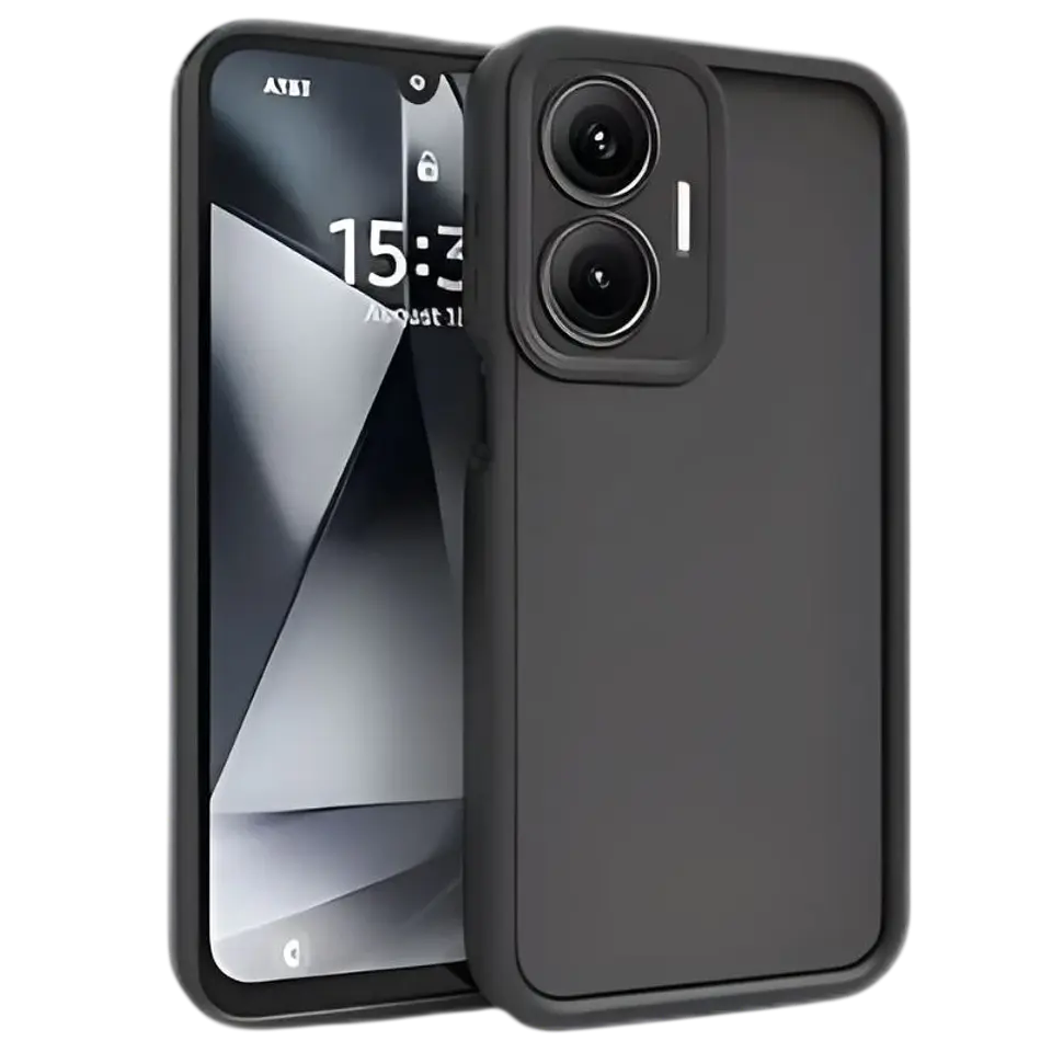 Funda Xiaomi Poco F7 Square Liquid Premium Negro 1