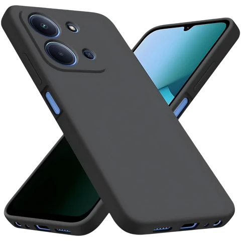 Funda Xiaomi Redmi 15C 4G/5G Square Liquid Premium Negro