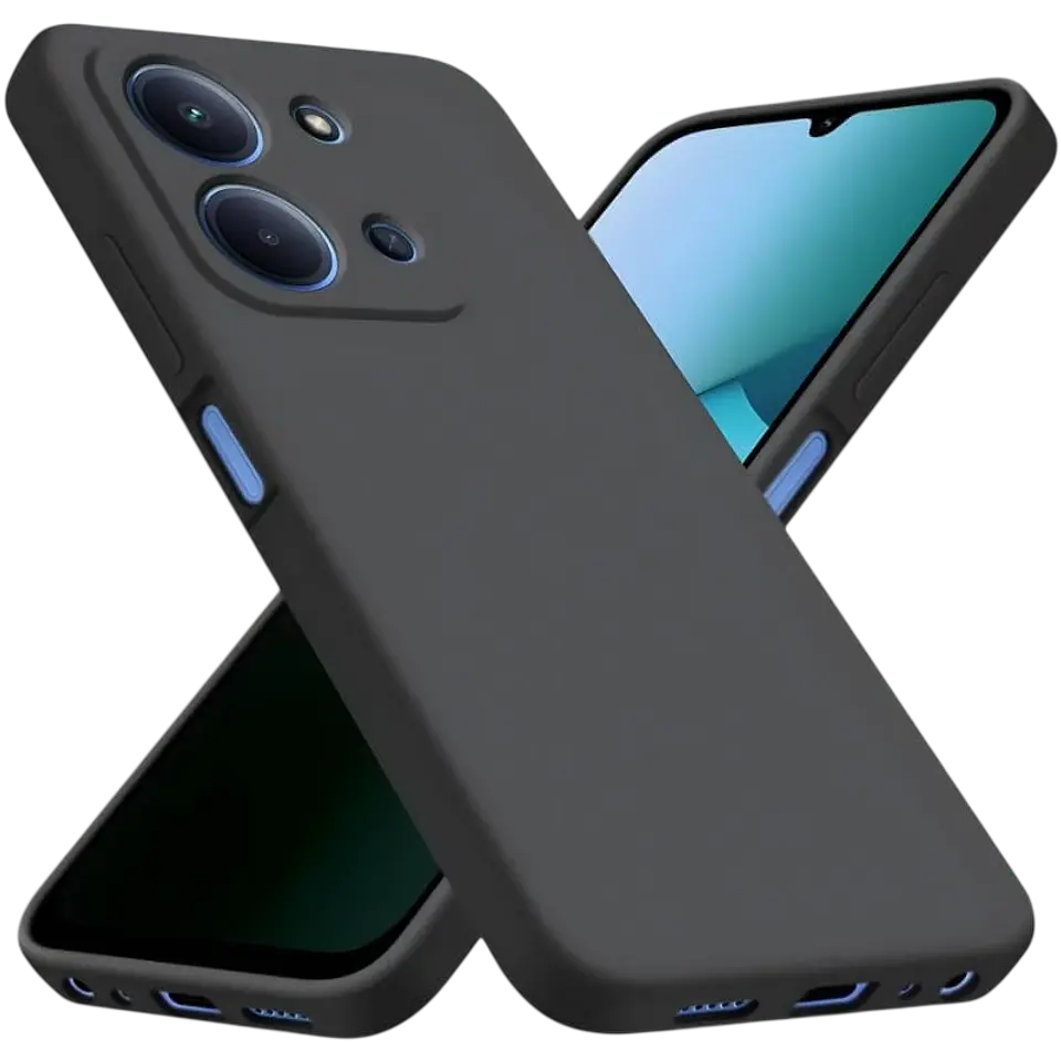 Funda Xiaomi Redmi 15C 4G/5G Square Liquid Premium Negro 1