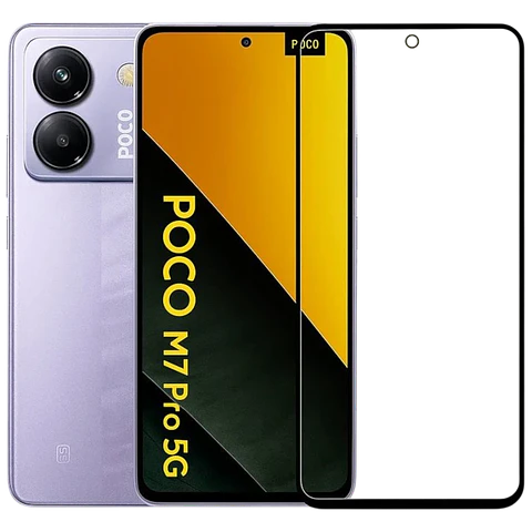 Protector de cristal templado Full Screen 3D Xiaomi Poco M7 4G