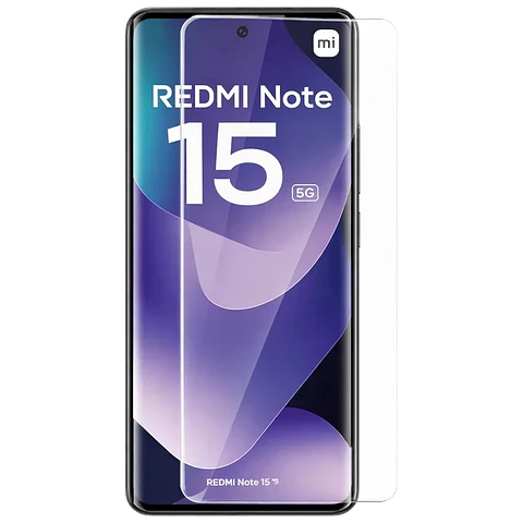 Protector de cristal templado Xiaomi Redmi Note 15 5G / Note 15 4G Full Screen 3D