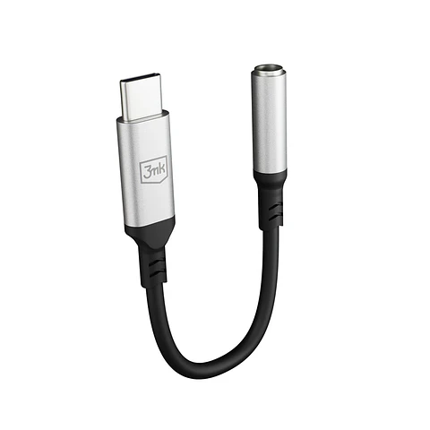 Adaptador 3MK USB-C - Jack 3.5 mm