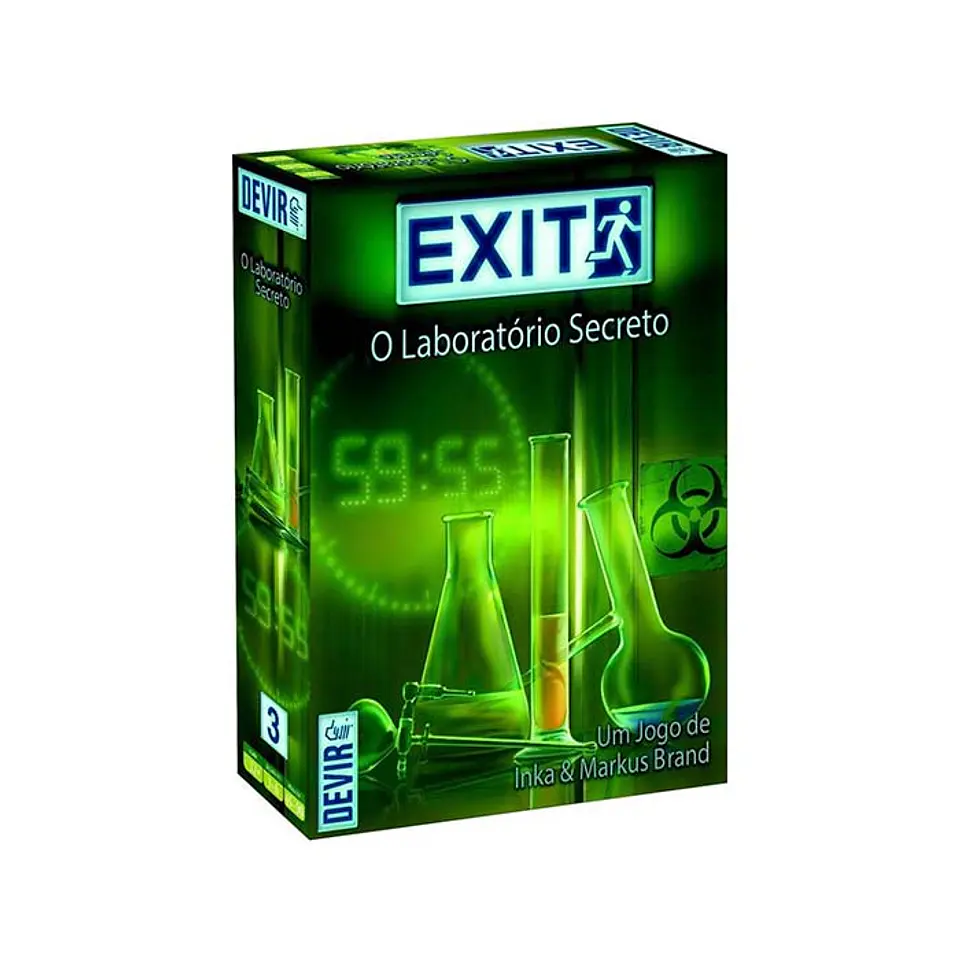 Jogo de Tabuleiro EXIT: O Laboratório Secreto 1