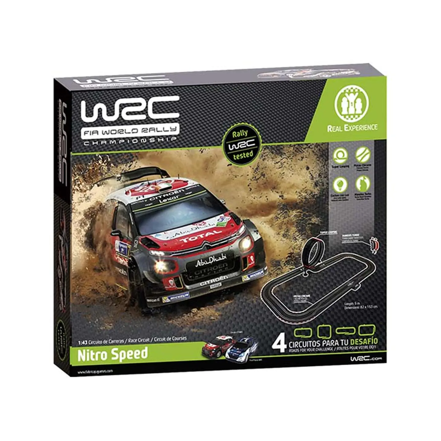 Pista para Carros: Circuito WRC Nitro Speed 1
