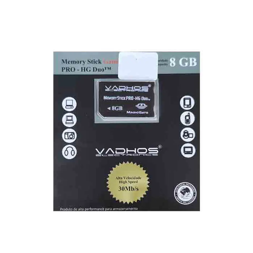 Memory Stick Pro H6 Duo 8GB 30 Mb's Consola PSP 1