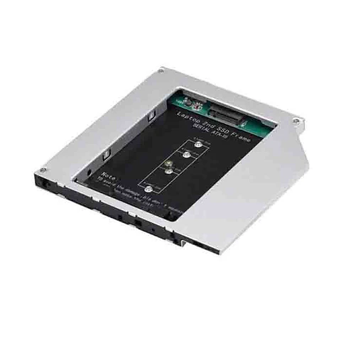 BlueRay Adaptador de Drive para Portátil 9.5mm SATA para HDD M.2