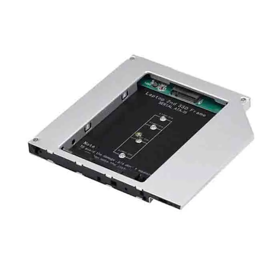 BlueRay Adaptador de Drive para Portátil 9.5mm SATA para HDD M.2 1