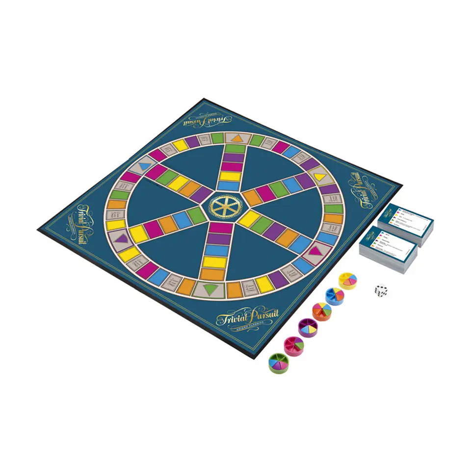 Jogo de Tabuleiro Hasbro Trivial Pursuit 1
