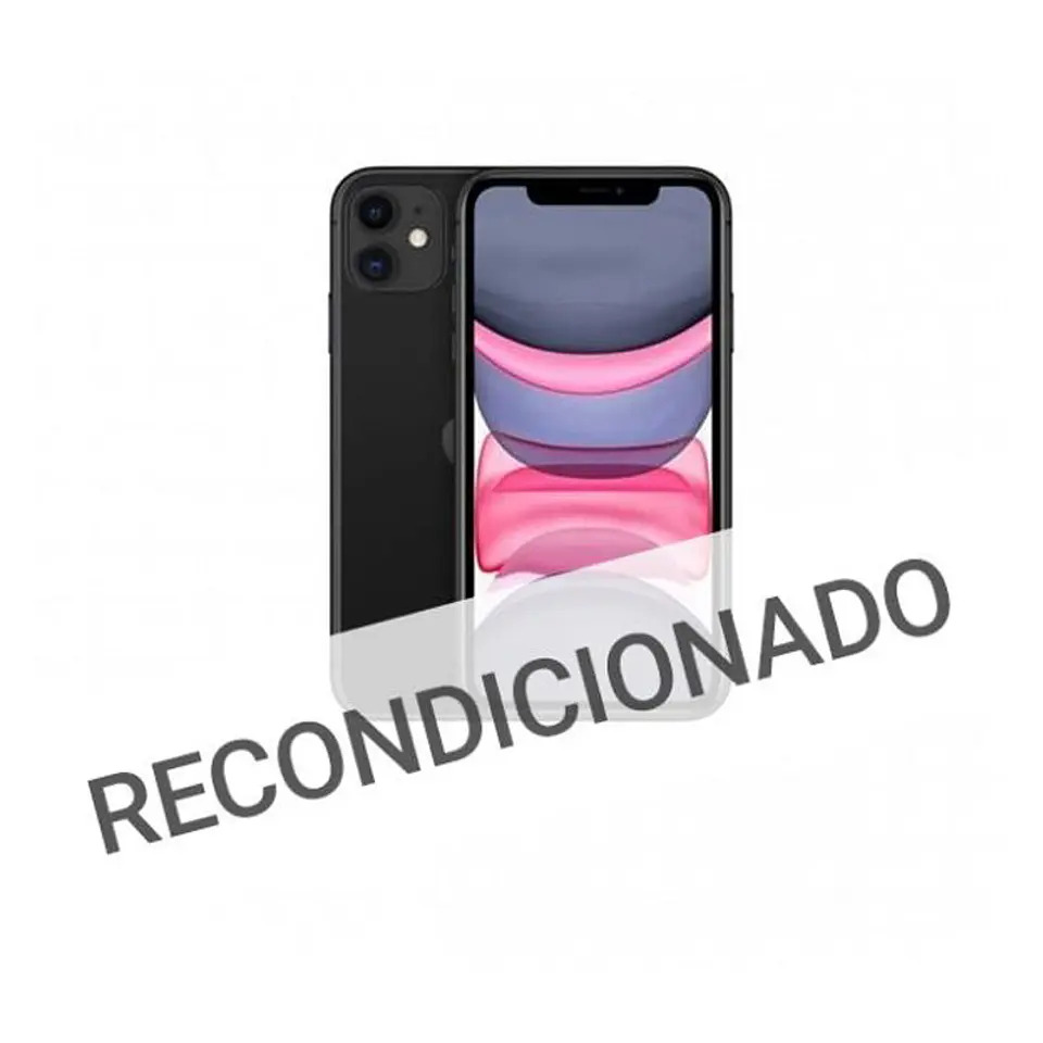 Smartphone Apple iPhone 11 64GB Black (Recondicionado Grade A) 1