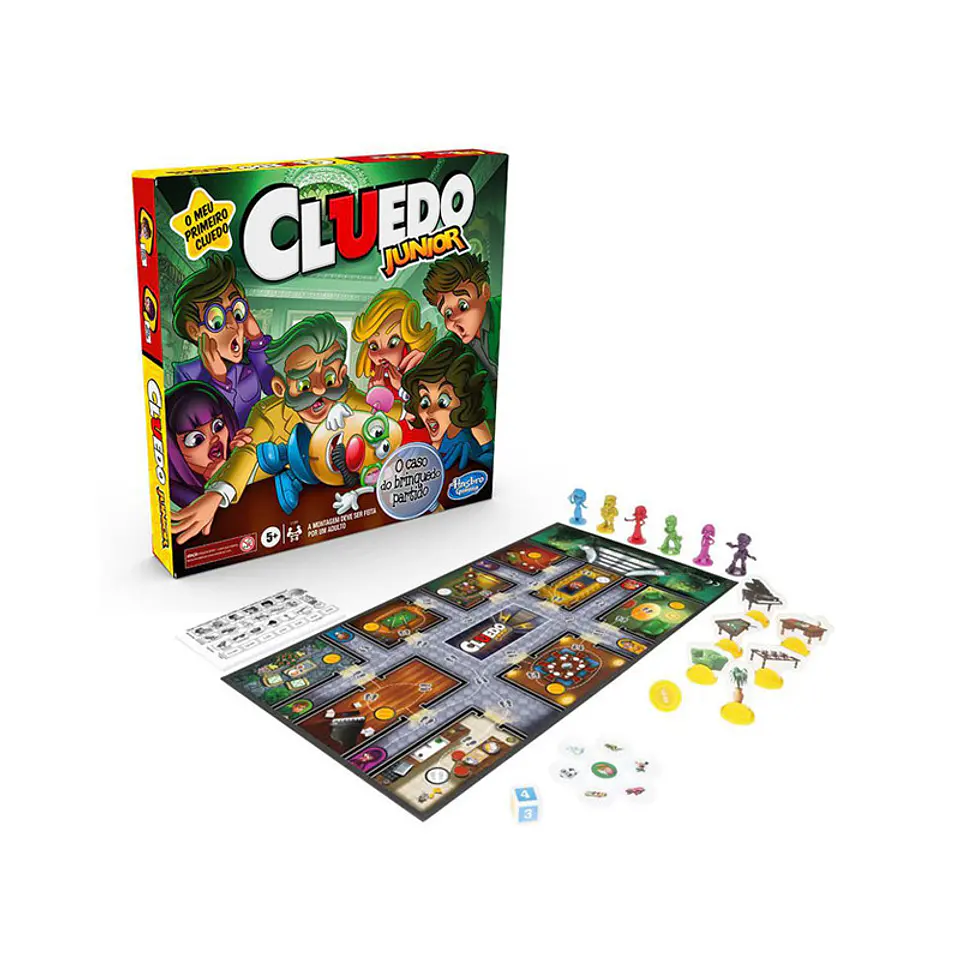 Jogo de Tabuleiro Hasbro Cluedo Junior 1