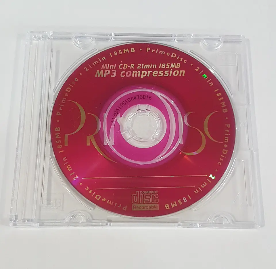 PrimeDisc Mini CD-R 185MB 21min 16x 1