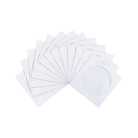 Pacote de 100 Capas para CD/DVD